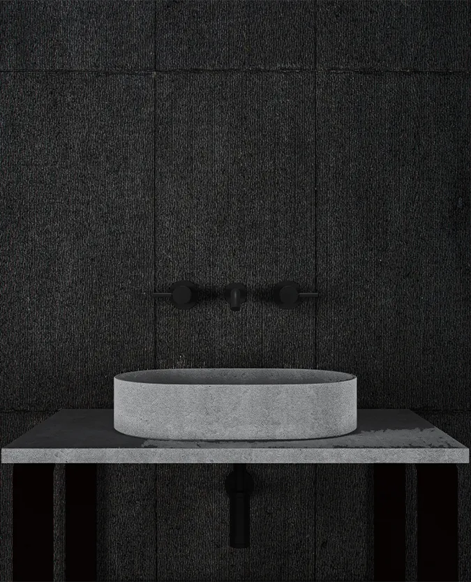 Black Atlas Rough Chisled - vue détaillée