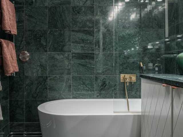 Vert Indien Poli Brillant - vue détaillée